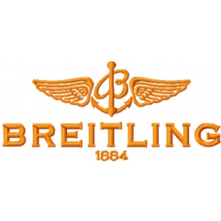 Breitling watch logo embroidery design - Embroidery Design