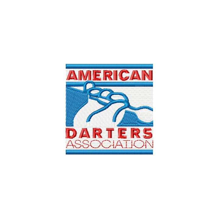 American Darters Association Logo embroidery design - Embroidery Design
