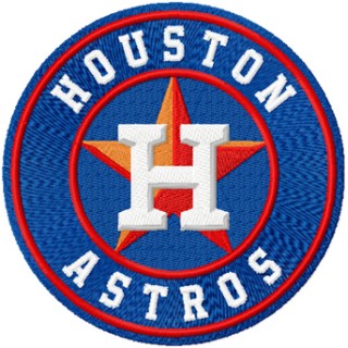 Houston Astros logo embroidery design - Embroidery Design