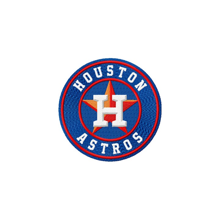 Houston Astros logo embroidery design - Embroidery Design