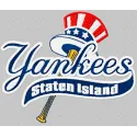 Staten Island Yankees Logo embroidery design showcasing a detailed baseball motif for stitching on apparel.