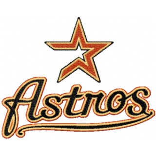 Houston Astros Logo 2 embroidery design - Embroidery Design