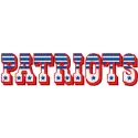 New England Patriots alternative logo embroidery design showcasing intricate detailing for football enthusiasts.