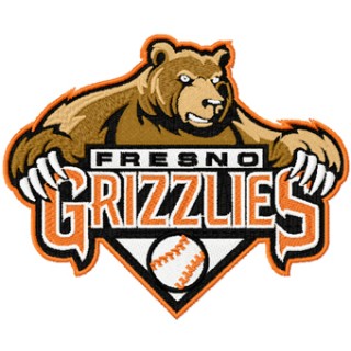 Fresno Grizzlies Logo embroidery design - Embroidery Design