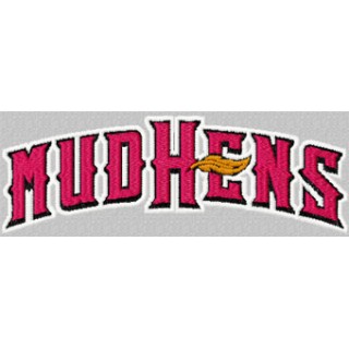 Toledo Mud Hens logo embroidery design - Embroidery Design