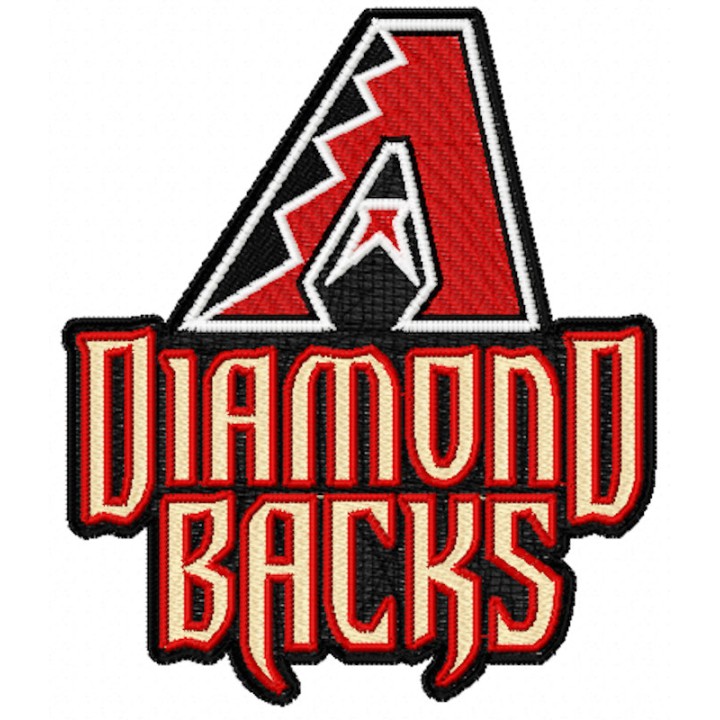 Arizona Diamondbacks alternative Logo embroidery design - Embroidery Design