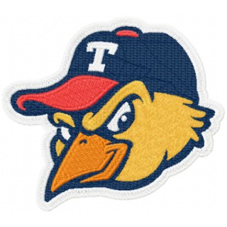 MudHens logo embroidery design - Embroidery Design