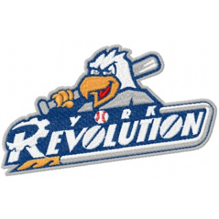 York Revolution Logo embroidery design - Embroidery Design