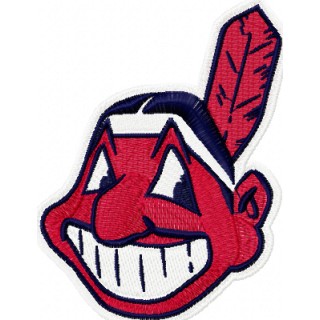 Cleveland Indians Logo embroidery design - Embroidery Design