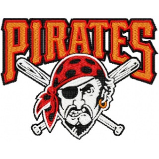 Pittsburgh Pirates Logo embroidery design - Embroidery Design