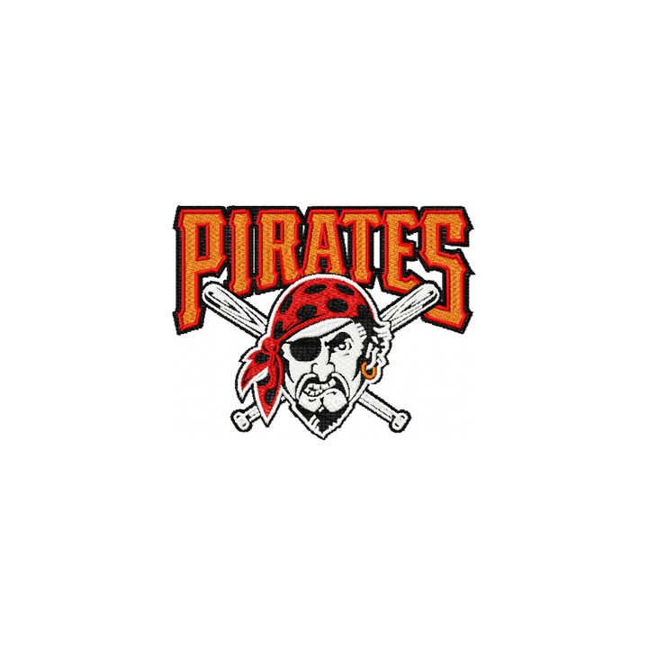 Pittsburgh Pirates Logo embroidery design - Embroidery Design