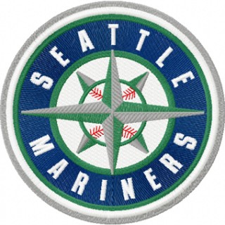 Seattle Mariners logo embroidery design - Embroidery Design