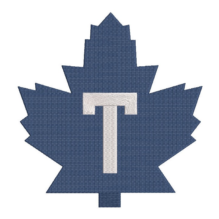 Toronto Maple Leafs logo embroidery design - Embroidery Design