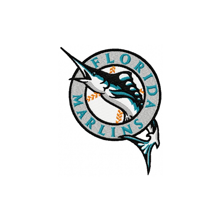 Florida Marlins embroidery design - Embroidery Design