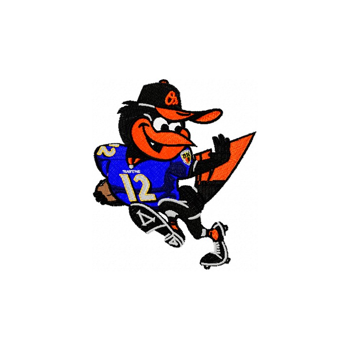 Baltimore Orioles embroidery design - Embroidery Design