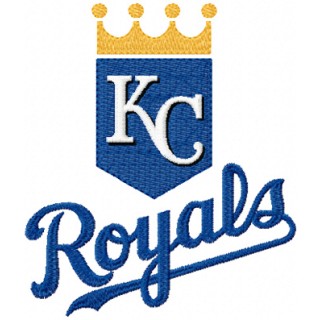 Kansas City Royals logo embroidery design - Embroidery Design
