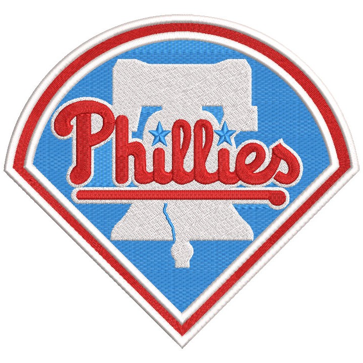 Philadelphia Phillies logo embroidery design - Embroidery Design
