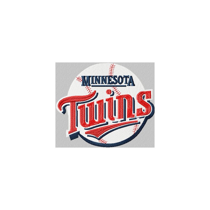 Minnesota Twins logo embroidery design - Embroidery Design