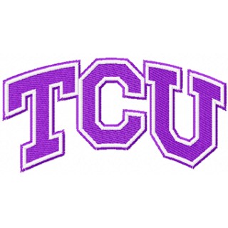 Texas Christian University embroidery design - Embroidery Design