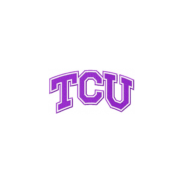 Texas Christian University embroidery design - Embroidery Design