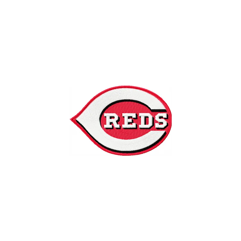Cincinnati Reds Logo embroidery design showcasing the team's emblem, perfect for caps and t-shirts.