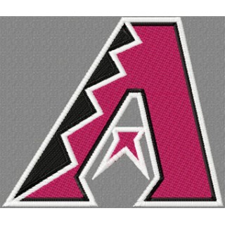 Arizona Diamondbacks logo embroidery design - Embroidery Design