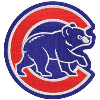 Chicago Cubs logo embroidery design - Embroidery Design