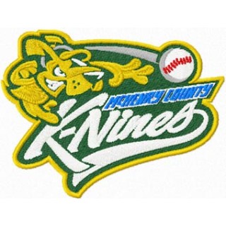 K-Nines Baseball logo embroidery design - Embroidery Design