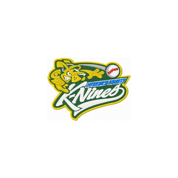 K-Nines Baseball logo embroidery design - Embroidery Design