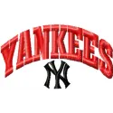 Preview of New York Yankees logo 3 embroidery design, showcasing intricate stitching details for fans.