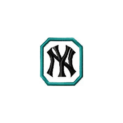 New York Yankees logo 1 embroidery design preview showcasing a detailed stitched motif for fans.