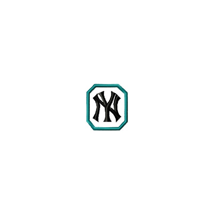 New York Yankees logo 1 embroidery design - Embroidery Design