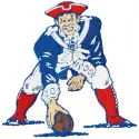 New England Patriots embroidery design featuring the team's logo, perfect for stitching on apparel and accessories.