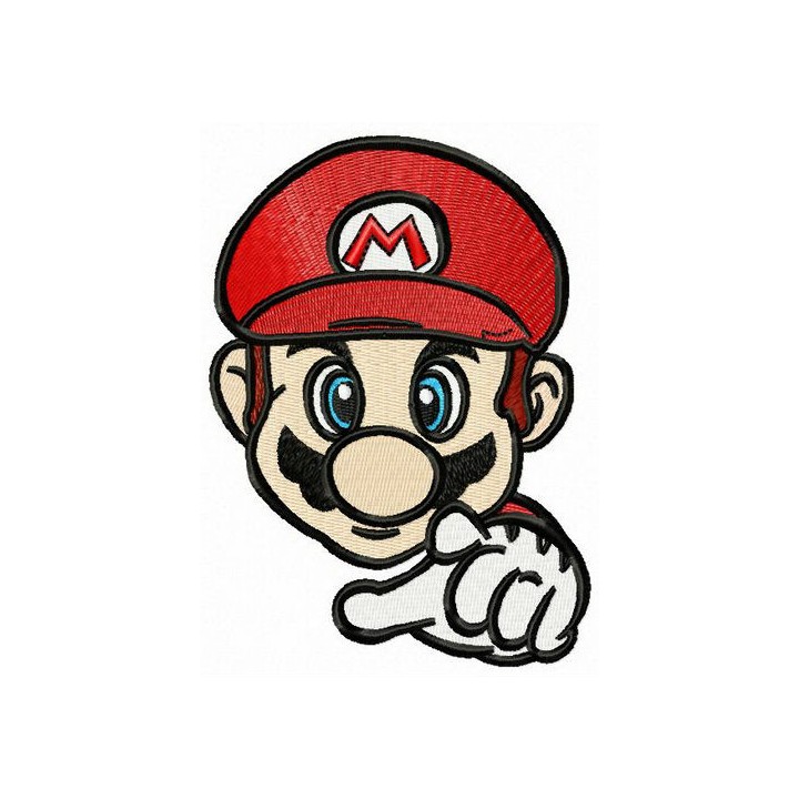 Brother of Luigi embroidery design - Embroidery Design