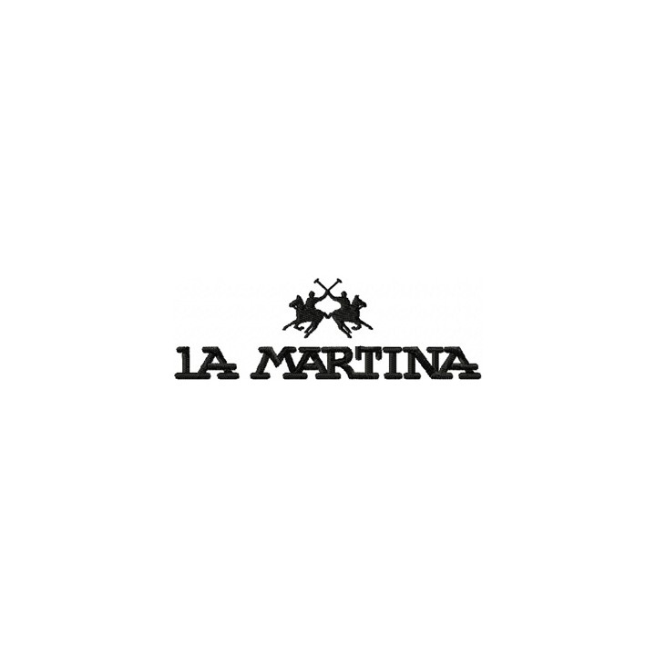 La Martina logo embroidery design - Embroidery Design