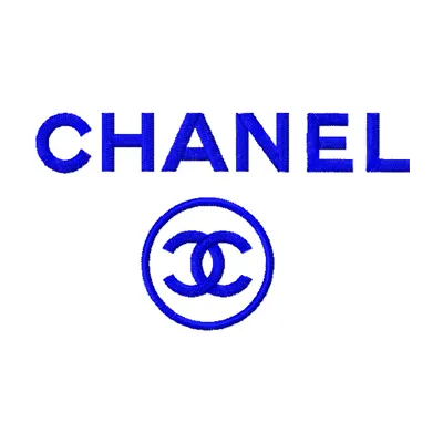 Preview of the Chan logo embroidery design, showcasing intricate stitching patterns for fashion and apparel projects.