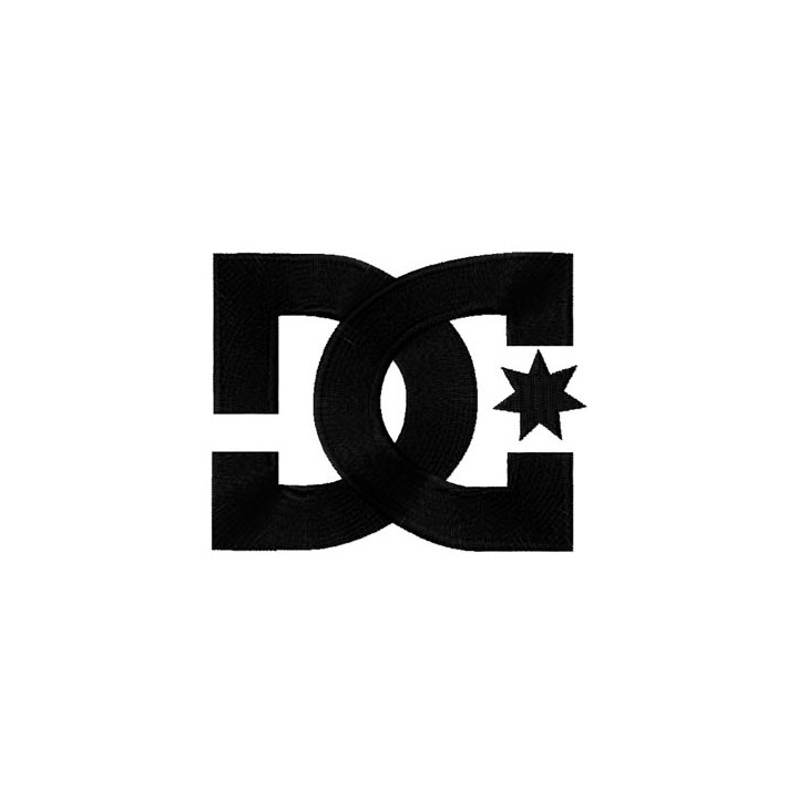 DC Shoes logo embroidery design - Embroidery Design