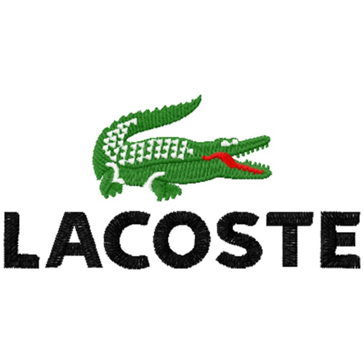Lacoste logo embroidery design - Embroidery Design