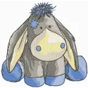Sugarcube embroidery design featuring a charming farm animal motif, ideal for personalizing t-shirts and tote bags.