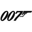 James Bond 007 logo embroidery design, showcasing a stylish emblem perfect for stitching on t-shirts or hoodies.