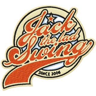Jack The Lad Swing Logo embroidery design - Embroidery Design