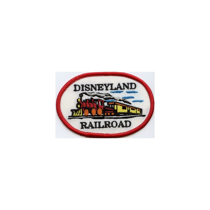 Disneyland Railroad patches embroidery design - Embroidery Design