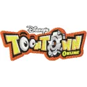 Toontown Logo embroidery design showcasing vibrant colors and playful motifs for fun projects.