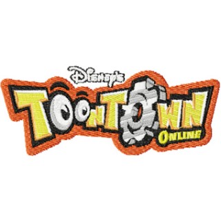 Toontown Logo embroidery design - Embroidery Design
