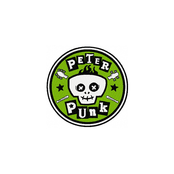 Peter Punk logo embroidery design - Embroidery Design