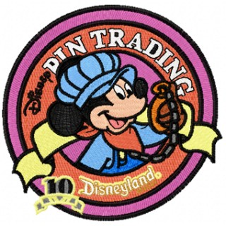 Disneyland emblem embroidery design - Embroidery Design