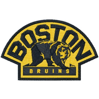 Boston Bruins alternative logo embroidery design - Embroidery Design