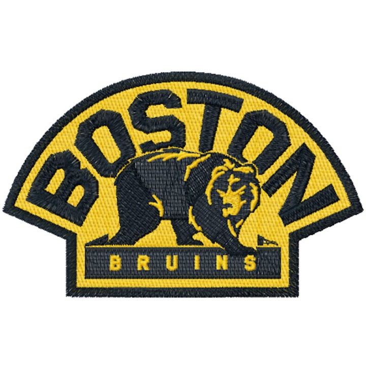 Boston Bruins alternative logo embroidery design - Embroidery Design