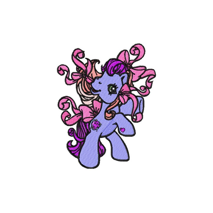 My Little Pony Fire Dance embroidery design - Embroidery Design