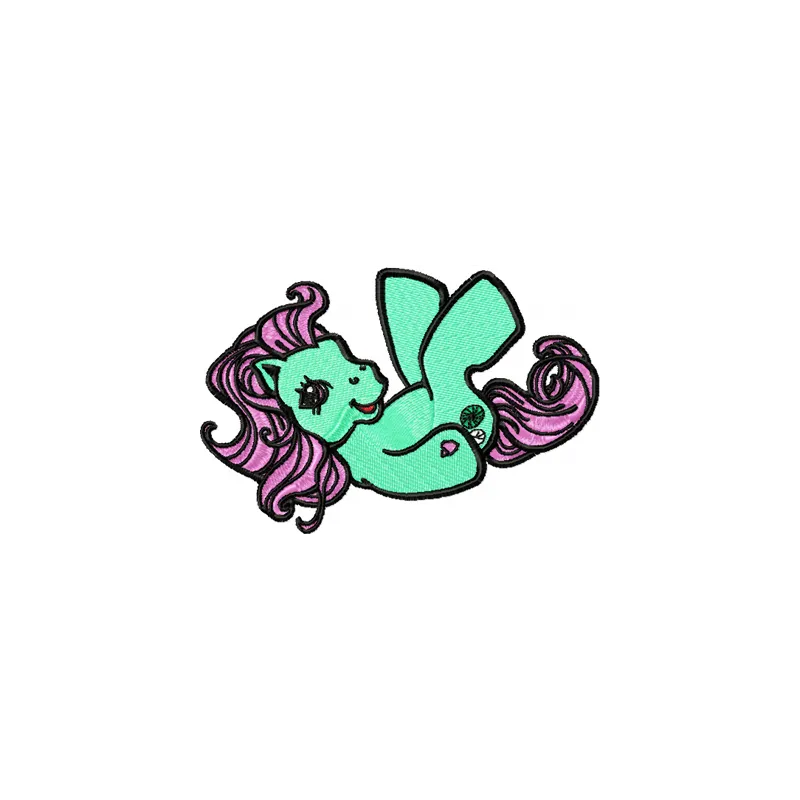 Preview of My Little Pony Funny Game embroidery design featuring colorful characters for playful stitching.